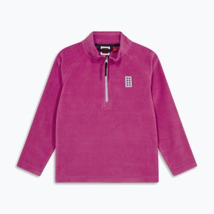 Gyerek polár pulóver LEGO Lwsinclair 702 fuchsia