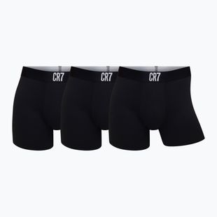 Férfi boxer nadrág CR7 Trunk Airmesh 3 pack black