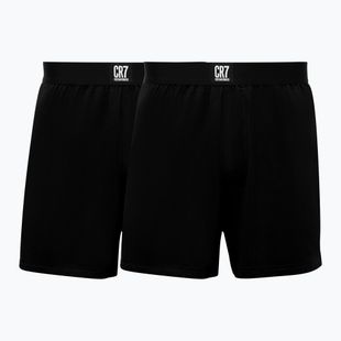 Férfi boxer nadrág CR7 Trunk Modal 2 pack black