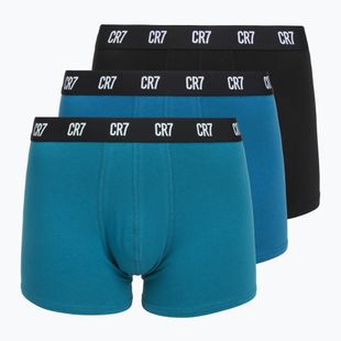 Férfi boxer nadrág CR7 Basic Trunk 3 pack multicolour