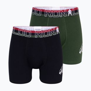 Gyermek boxer nadrág CR7 Trunk 2 multicolour pairs