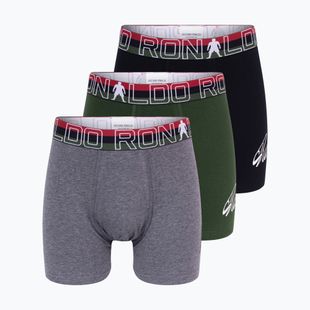 Gyermek boxer nadrág CR7 Trunk 3 multicolour pairs