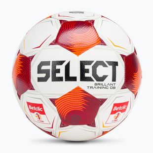 Focilabda SELECT Brillant Training Betclic v25 white/red 5-ös méret