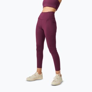 Girlfriend Collective női edző leggings Pocket szilva