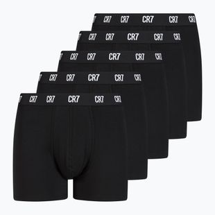 Férfi CR7 Basic Trunk boxeralsó 5 pár fekete/fehér