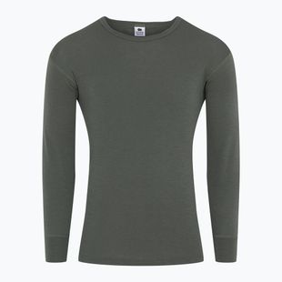 Férfi Termoaktiv pulóver Dovre Wool khaki