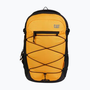 Városi hátizsák Caterpillar Logan Backpack 25 l black/yellow