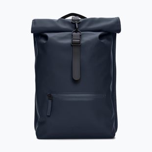 Városi hátizsák Rains Rucksack Rolltop 13 + 4 l navy