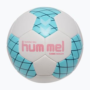 Kézilabda Hummel Classic Energizer off white/light blue/marine size 2
