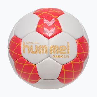 Kézilabda Hummel Classic Elite HB off white/red/orange size 3