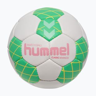 Kézilabda Hummel Classic Advanced HB off white/green/yellow size 2