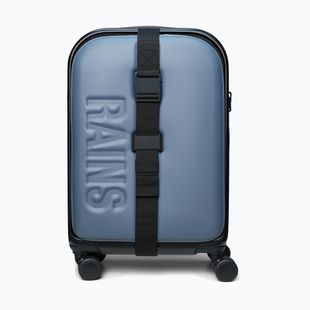 Utazó bőrönd Rains Texel Cabin Trolley blue dusk