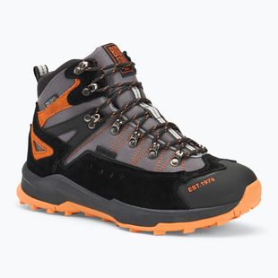 Férfi cipő BIG STAR OO174339 black/orange