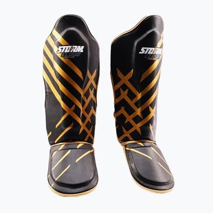 Sípcsont- és lábvédők StormCloud Lynx black/gold