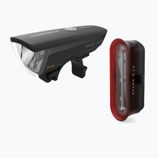 Kerékpárlámpa készlet KROSS Quark Set 2.0 black