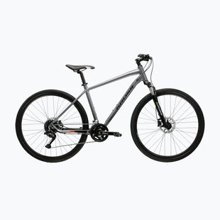Cross kerékpár KROSS Evado 5.0 grey/black/gloss