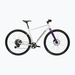 Gravel kerékpár KROSS Esker 1.0 FL grey/purple/gloss