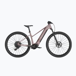 Női elektromos kerékpár KROSS Influx Hyb 3.0 27,5 el. 800 Wh pink/burgundy/matte
