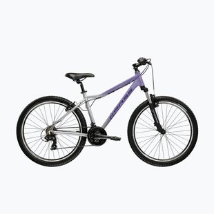 Női mountain bike KROSS Lea X100 purple/silver/matte