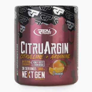Real Pharm Citrullin + Arginin 300 g narancs
