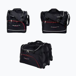 KJUST Infiniti Q50 Hybrid 2013-2017 csomagtartó táska szett 4 db fekete