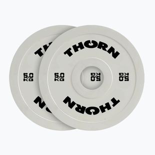 Súlyok THORN FIT Fractional  2 x 10 kg white/black