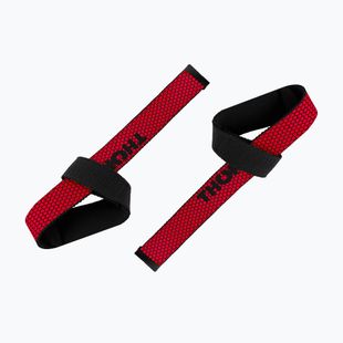 Emelőszíjak THORN FIT Lifting Straps Anti-Slip red