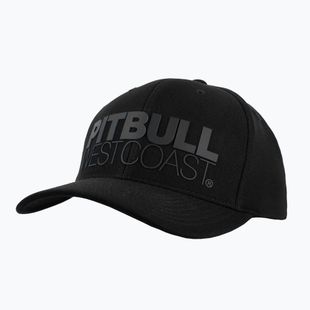 Pitbull Snapback Seascape fekete/piros nyomtatott baseball sapka