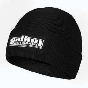 Férfi téli sapka Pitbull Beanie One Tone Boxing black