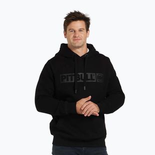 Férfi pulóver Pitbull Hilltop Hooded black