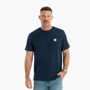 Férfi póló Pitbull Small Logo dark navy