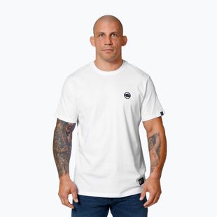 Férfi póló Pitbull West Coast T-S Small Logo white