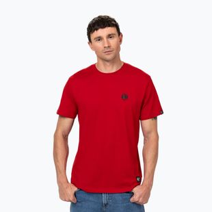Férfi póló Pitbull Small Logo red