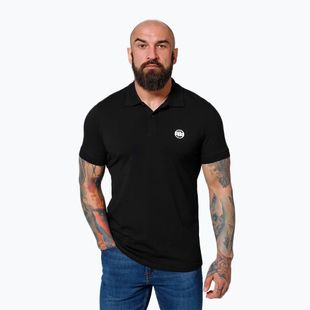 Férfi póló Pitbull West Coast Polo Jersey Small Logo black