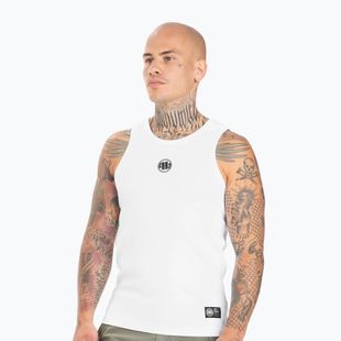 Férfi tank top Pitbull West Coast Tank Top Small Logo white
