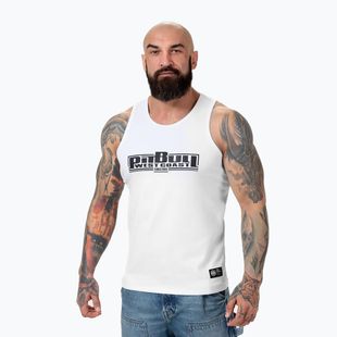 Férfi Pitbull Boxing Tank Top fehér