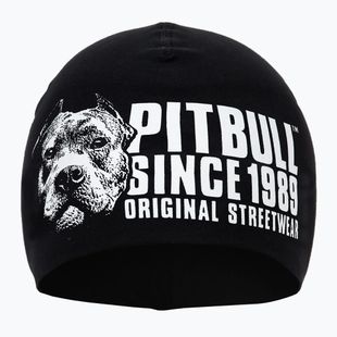 Férfi téli sapka Pitbull Beanie Blood Dog black