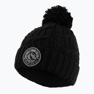 Férfi téli sapka Pitbull Beanie Snow Crew black