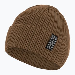 Férfi téli sapka Pitbull Beanie Silvas TM coyote brown