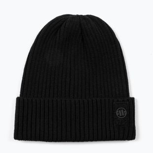 Téli sapka Pitbull Beanie Velcro Logo black