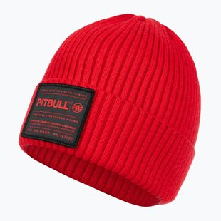 Férfi téli sapka Pitbull Beanie Dock red