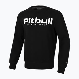 Férfi Pitbull West Coast Crewneck City Of Dogs pulóver fekete