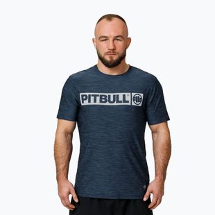 Férfi Pitbull Hilltop alkalmi sport póló navy melange