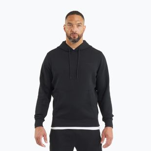 Férfi Pitbull Sampson kapucnis pulóver fekete