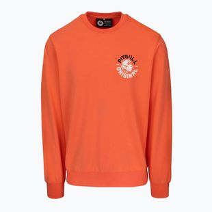 Férfi Pitbull Dog Sd Crewneck melegítő világos lazac