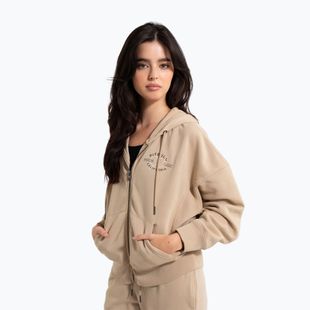 Női Pitbull Manzanita szív kapucnis cipzáras melegítőfelső homok