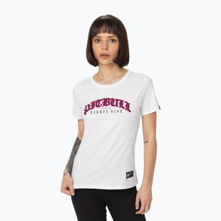 Pitbull Tattoo női póló fehér