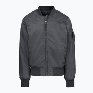 Férfi dzseki Pitbull Hacket Washed Bomber graphite
