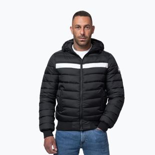 Férfi téli dzseki Pitbull Rubio Quilted Hooded black