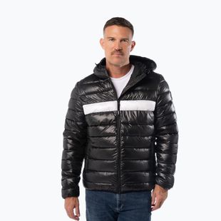 Férfi téli dzseki Pitbull Shatto Quilted Hooded black